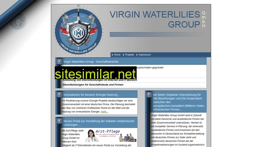 virginwaterliliesgroup.de alternative sites