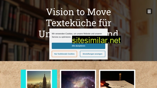 Vision-to-move similar sites