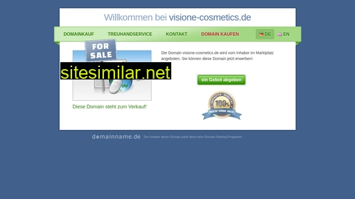 Visione-cosmetics similar sites