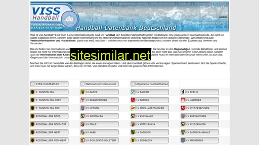 viss-handball.de alternative sites
