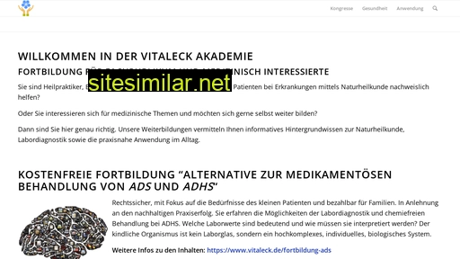 vitaleck.de alternative sites