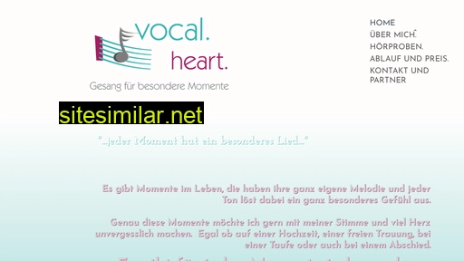 vocal-heart.de alternative sites