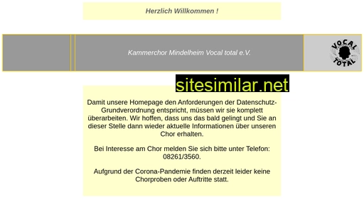 Vocal-total-mindelheim similar sites