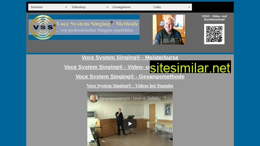 vocesystemsinging.de alternative sites
