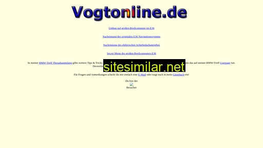 vogtonline.de alternative sites