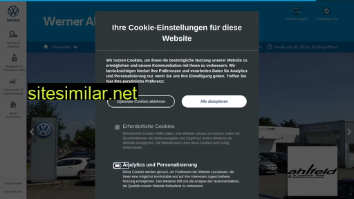volkswagen-werner-ahlfeld.de alternative sites