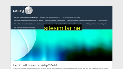 volley-tvv.de alternative sites