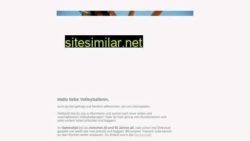 volleyball-frauen-mannheim.de alternative sites
