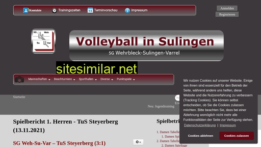 volleyball-sulingen.de alternative sites