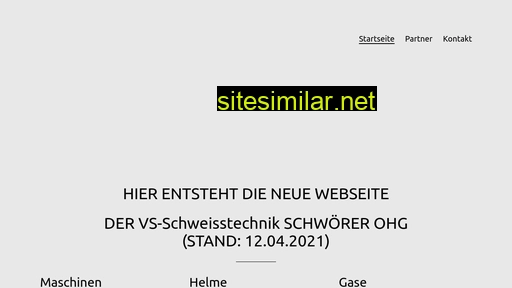 vs-schweisstechnik.de alternative sites