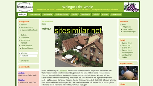 Wadle-wein similar sites