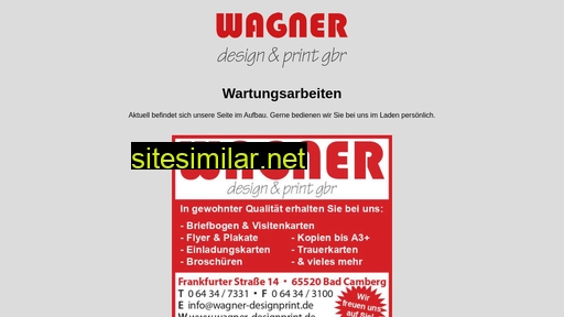 wagner-designprint.de alternative sites