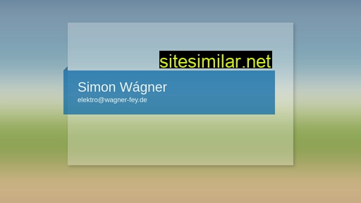 Wagner-fey similar sites