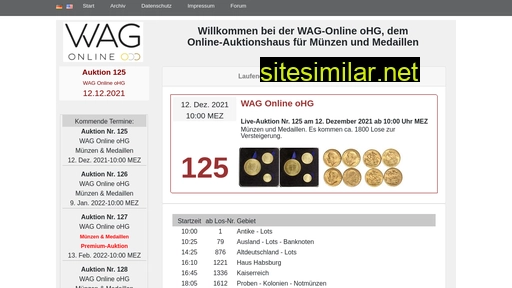 Wago-auktionen similar sites