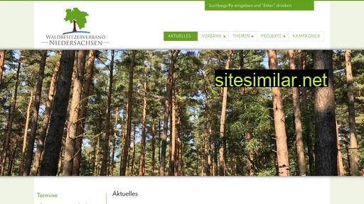 Waldbesitzerverband-niedersachsen similar sites