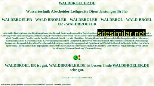 waldbroeler.de alternative sites