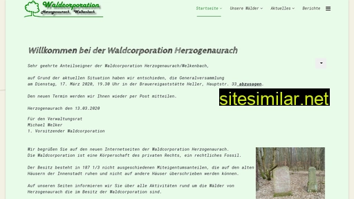 Waldcorporation-herzogenaurach similar sites