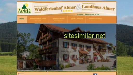 waldferienhof-almer.de alternative sites