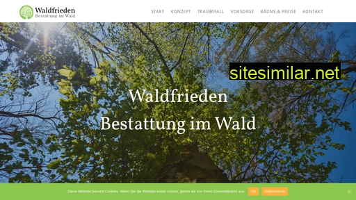 Waldfrieden-bestattung similar sites
