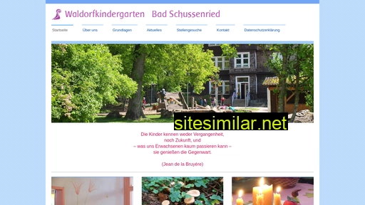 waldorfkindergarten-bad-schussenried.de alternative sites