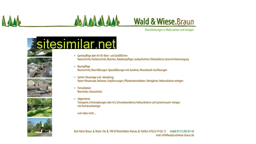 Waldundwiese-braun similar sites