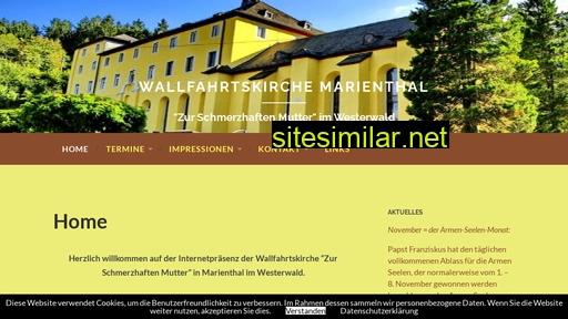 wallfahrtskirche-marienthal.de alternative sites