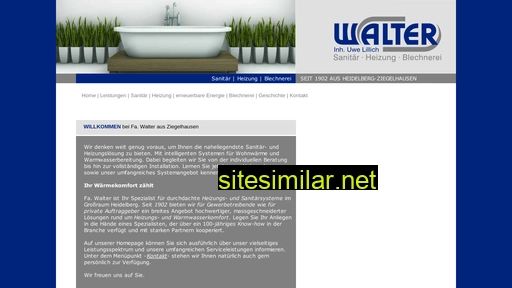 walter-sanitaer.de alternative sites