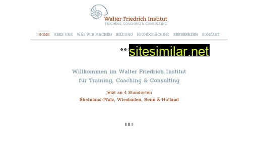 walterfriedrichinstitut.de alternative sites