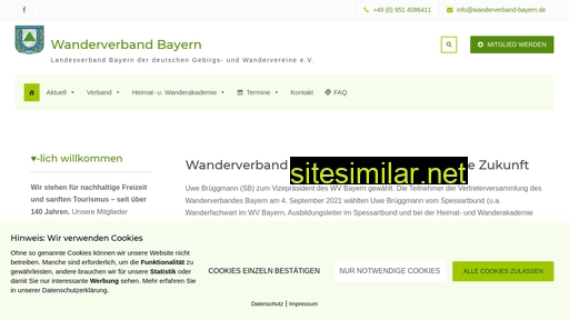 wanderverband-bayern.de alternative sites
