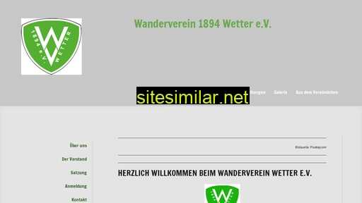 Wanderverein-wetter similar sites