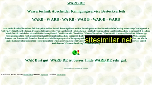 warb.de alternative sites