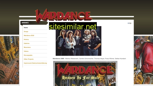 Wardance-germany similar sites