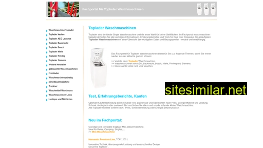 waschmaschine-toplader.de alternative sites