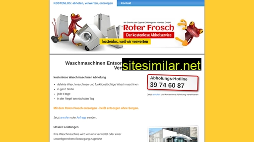 waschmaschinen-entsorgung-berlin.de alternative sites