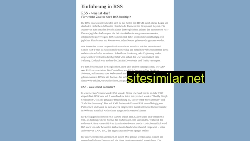 Was-ist-rss similar sites