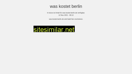 Was-kostet-berlin similar sites
