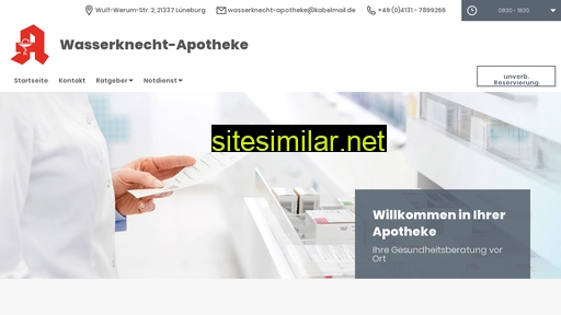 wasserknecht-apotheke.de alternative sites