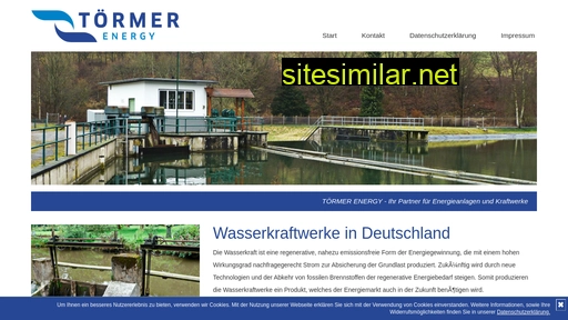 wasserkraftwerke-deutschland.de alternative sites