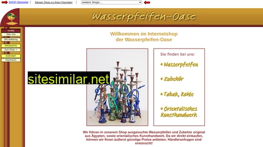 wasserpfeifen-oase.de alternative sites