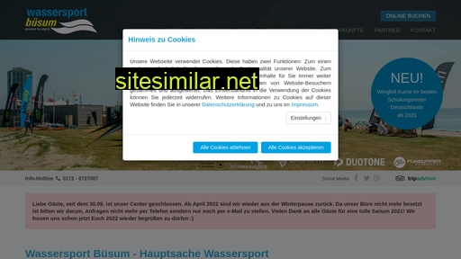 wassersport-buesum.de alternative sites