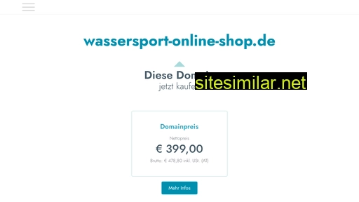 wassersport-online-shop.de alternative sites