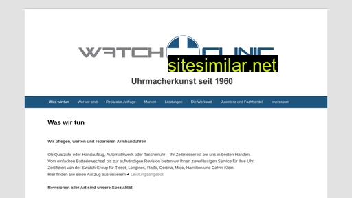 watchclinic.de alternative sites