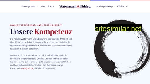 watermann-ebbing.de alternative sites