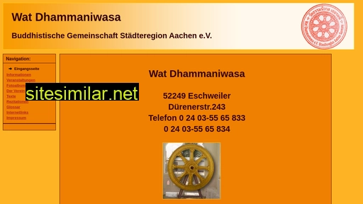 wat-dhammaniwasa.de alternative sites