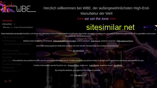 wbe-audio.de alternative sites