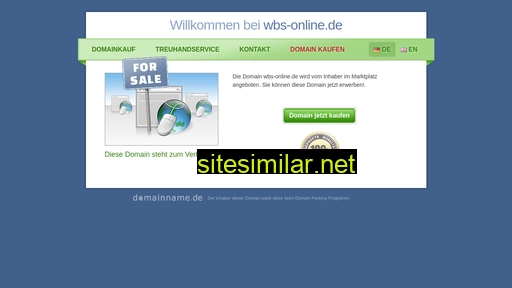 Wbs-online similar sites