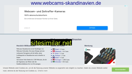 webcams-skandinavien.de alternative sites
