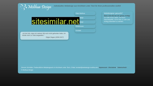 webdesign-molihua.de alternative sites