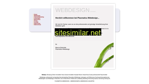 Webdesign-webdesigner-homepage similar sites