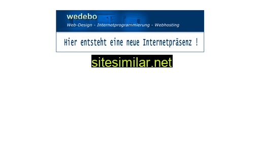 Webedo similar sites